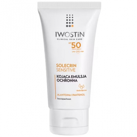 Iwostin Solecrin Sensitive Emulsja Ochronna SPF 50, 100 ml