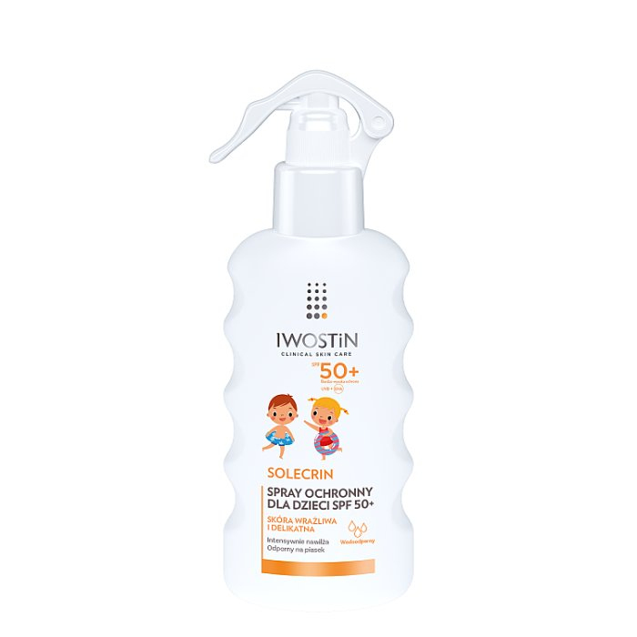 Iwostin Solecrin Spray ochronny dla dzieci SPF 50+, 175 ml