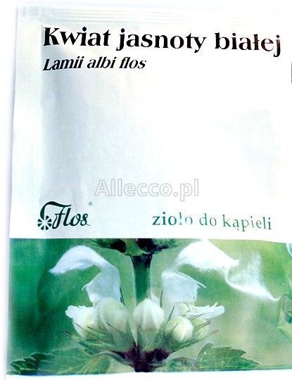 Jasnota Biała zioło do kąpieli 25 g