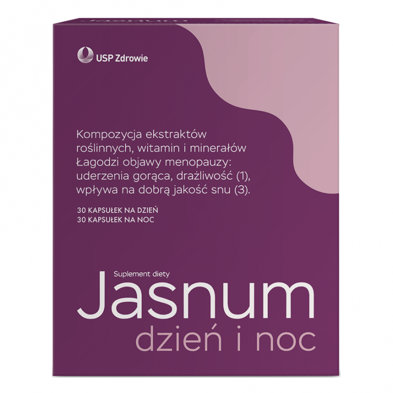 Jasnum Dzień i Noc kapsułki, 60 szt.