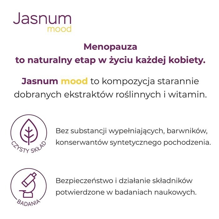 Jasnum Mood kapsułki, 30 szt.