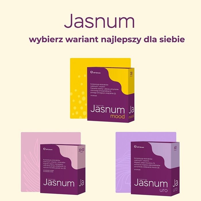 Jasnum Mood kapsułki, 30 szt.