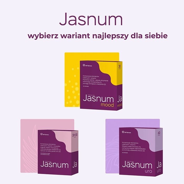 Jasnum Uro kapsułki, 60 szt.