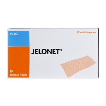 JELONET Opatrunek parafinowy 10cm x 40cm 1 szt.