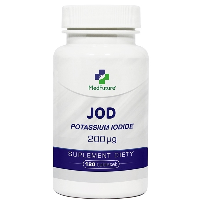 Jod (Jodek potasu) 200 mcg 120 tabletek