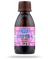 Jodyna 20 g - spirytusowy roztwór jodu