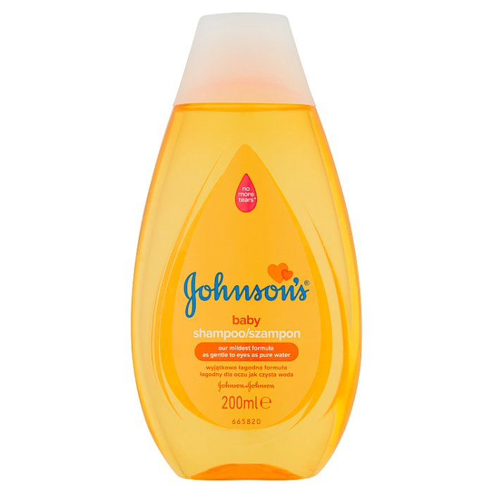 Johnon's Baby łagodny szampon do włosów dla noworodków, 200 ml