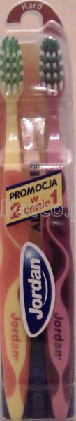 JORDAN ADVANCED Szczoteczka do zębów TWARDA (2 w cenie 1) ZESTAW!!!