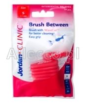JORDAN CLINIC BRUSH BETWEEN Szczoteczki międzyzębowe S (0,5mm) 10 szt