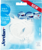 JORDAN FLOSSER 3w1 Nici dentystyczne 36 szt.
