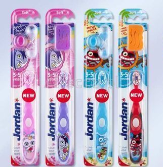 JORDAN STEP BY STEP Szczoteczka do zębów (3-5 lat) MIĘKKA 1 szt.