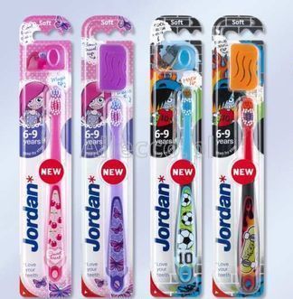 JORDAN STEP BY STEP Szczoteczka do zębów dla dzieci (6-9 lat) MIĘKKA 1 szt.