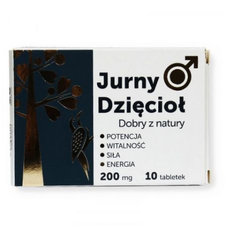 Jurny Dzięcioł 200 mg 10 tabletek