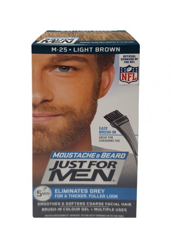 Just For Men M-25 żel do wąsów i brody jasny brąz, 28 g