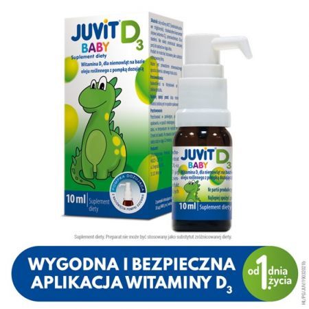 Juvit Baby D3 krople 10 ml