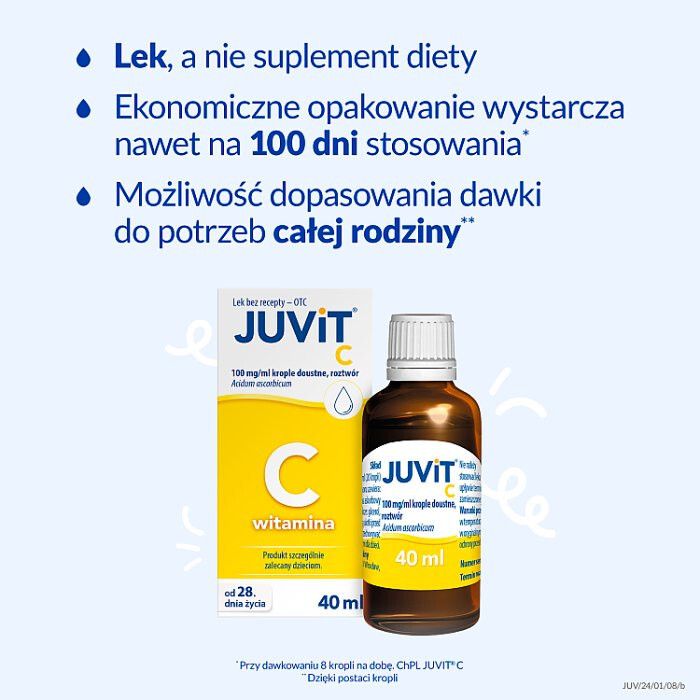Juvit C krople 40 ml