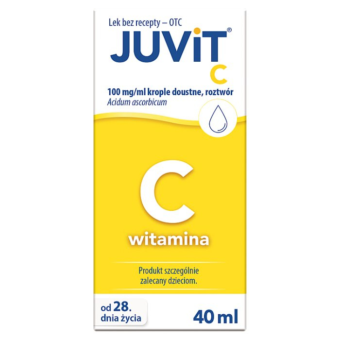 Juvit C krople 40 ml