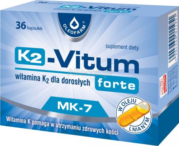 K2-Vitum Forte kapsułki, 36 szt.