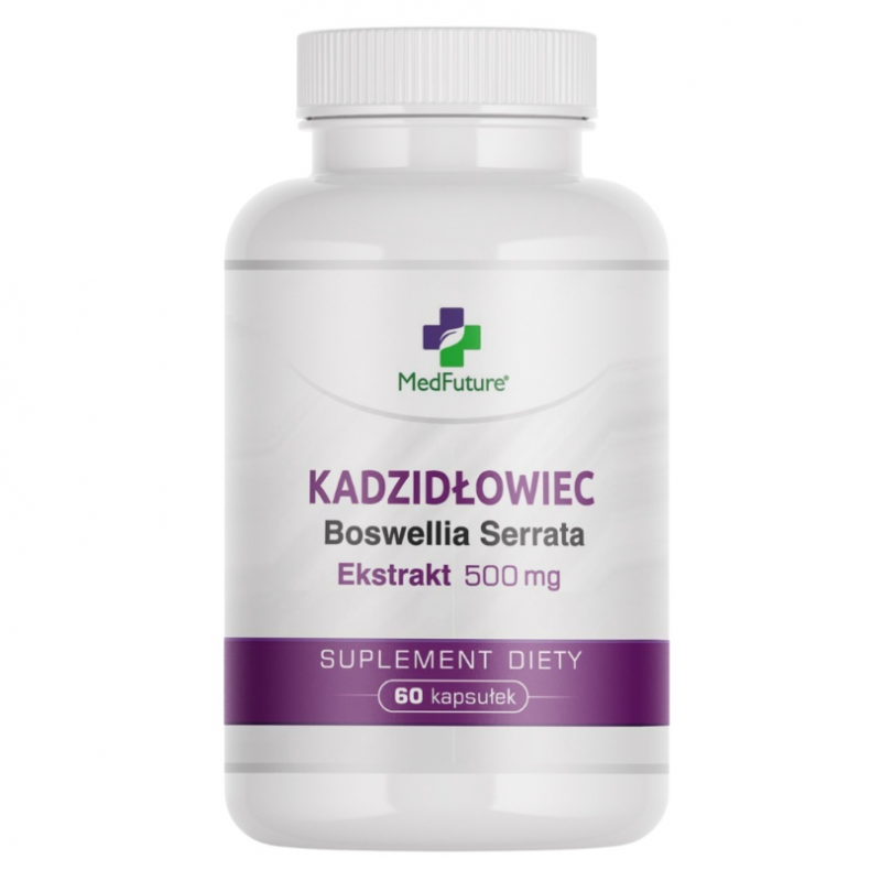 Kadzidłowiec ekstrakt 500 mg kapsułki, 60 szt.