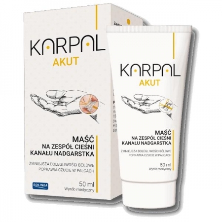 Karpal Akut 50 ml maść na zespół cieśni kanału nadgarstka, 50 ml