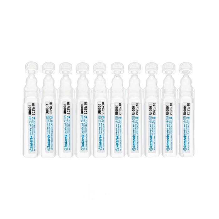 KATAREK Secure+ roztwór soli fizjologiczny NaCI 0,9% 20×5 ml