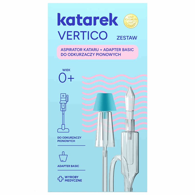 Katarek Vertico Zestaw do aspiracji kataru, 1 szt.