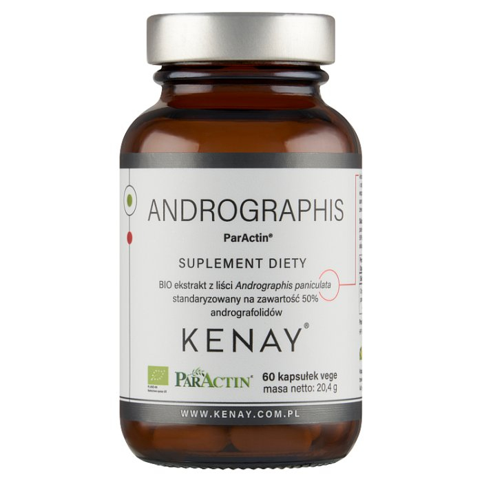Kenay Andrographis ParActin kapsułki, 60 szt.