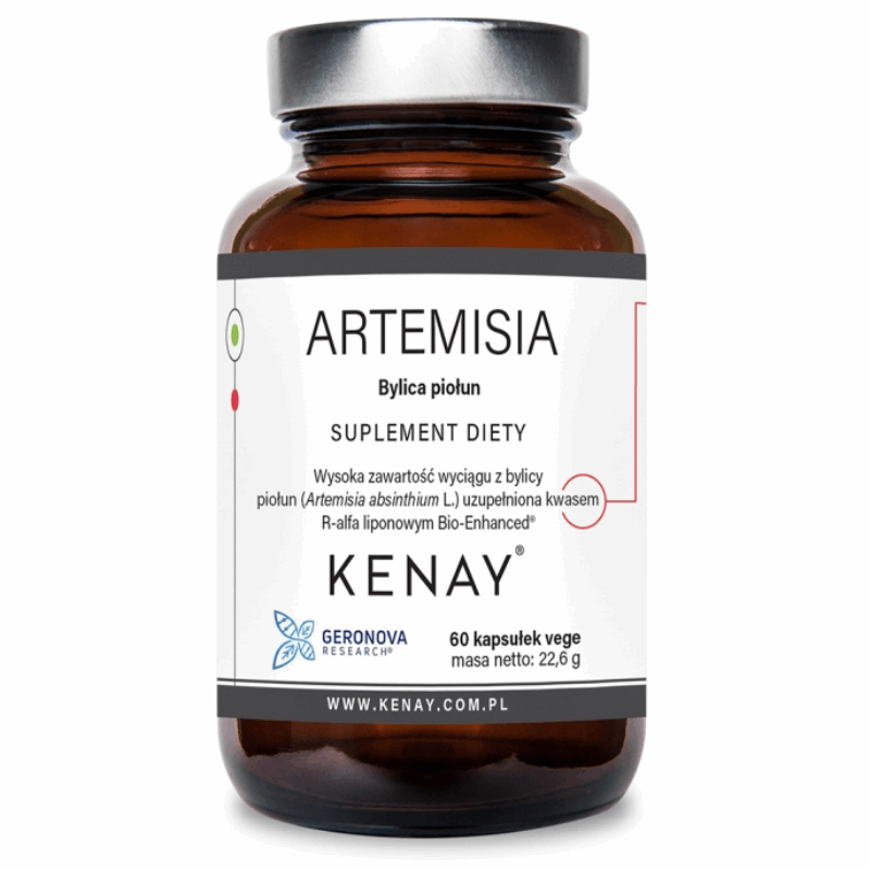 Kenay Artemisia Bylica piołun kapsułki, 60 szt.