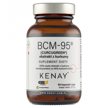 KENAY BCM-95 Ekstrakt z kurkumy 60 kapsułek