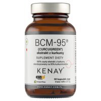 Kenay BCM-95 ekstrakt z kurkumy kapsułki, 60 szt.