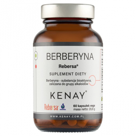KENAY Berberyna REBERSA®, 60 kapsułek