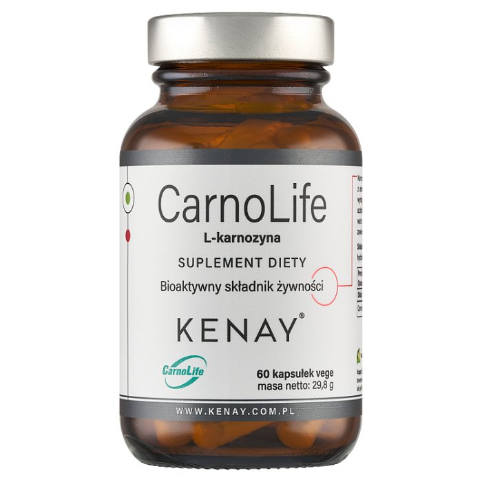 KENAY Carnolife L-Karnozyna 60 kapsułek