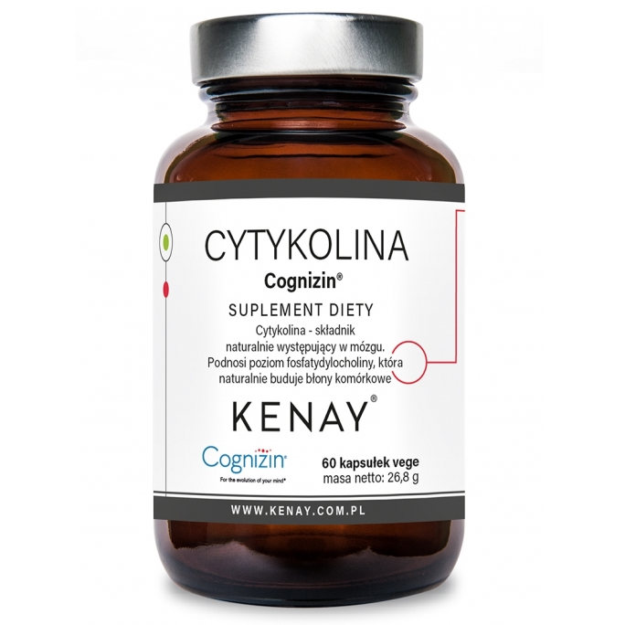 Kenay Cytykolina Cognizin kapsułki, 60 szt.