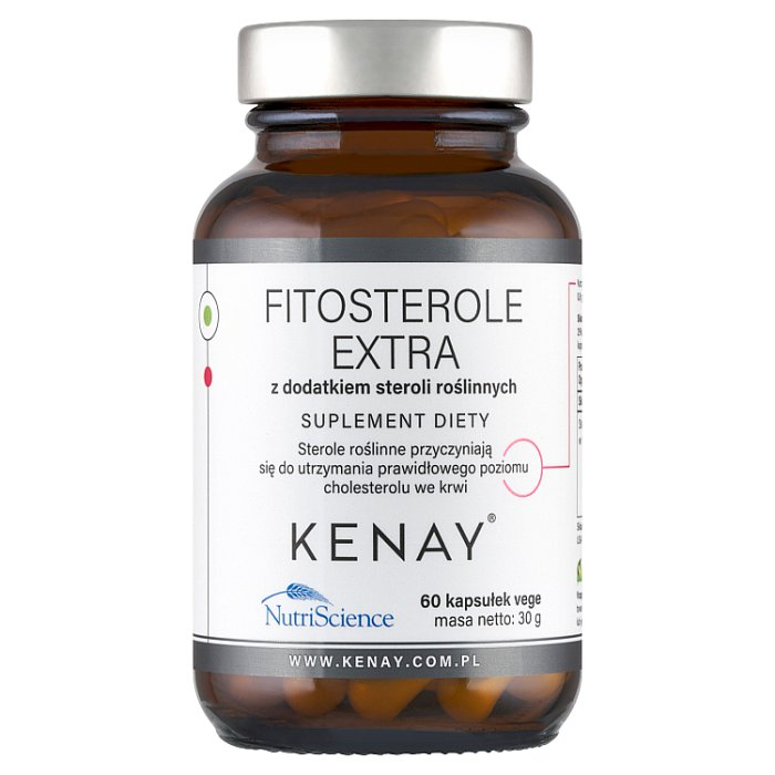 Kenay Fitosterole Extra kapsułki, 60 szt.