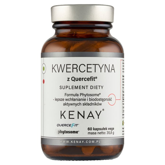 Kenay kwercetyna z Quercefit kapsułki, 60 szt.