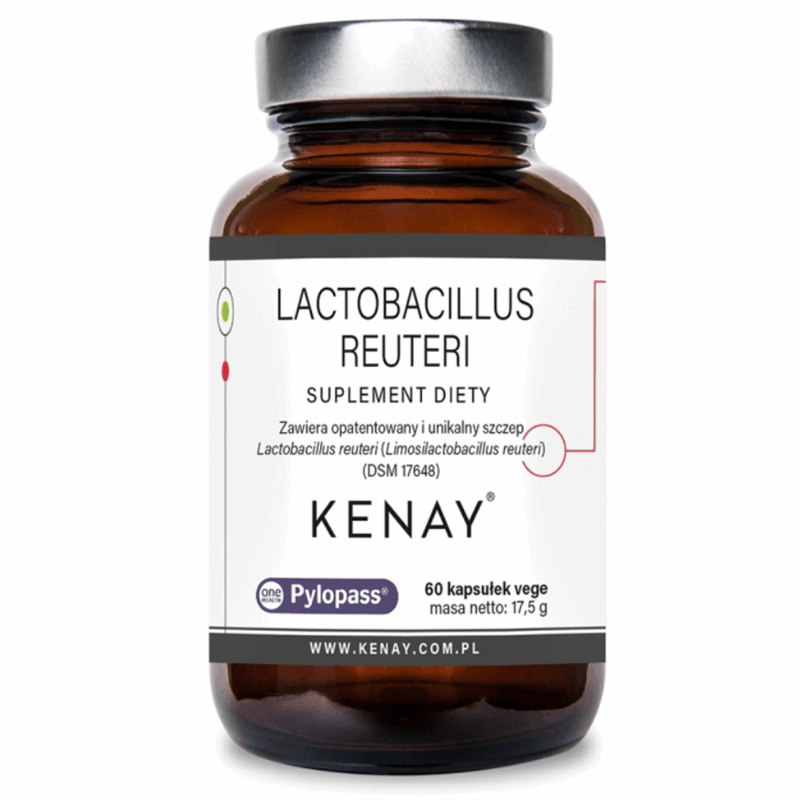 Kenay Lactobacillus reuteri Pylopass kapsułki, 60 szt.