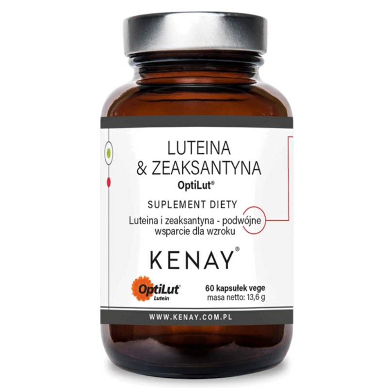 Kenay Luteina & Zeaksantyna OptiLut kapsułki, 60 szt.