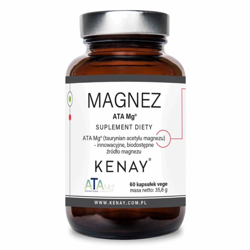 Kenay Magnez ATA Mg kapsułki, 60 szt.