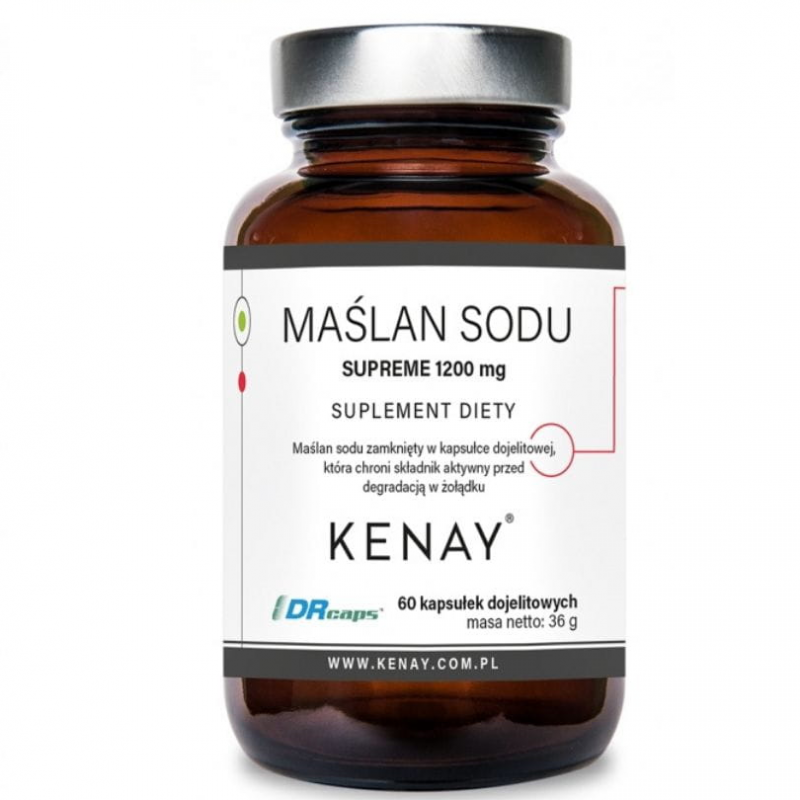Kenay Maślan Sodu Supreme 1200 mg kapsułki, 60 szt.