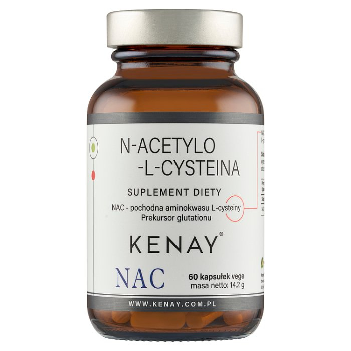 KENAY N-Acetylo-L-Cysteina 150 mg 60 kapsułek