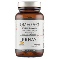 KENAY Omega-3 EPA/DHA EZmega MAX 60 kapsułek