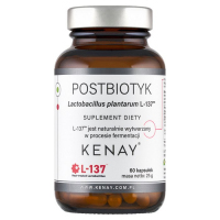 Kenay Postbiotyk Lactobacillus plantarum L-137 kapsułki, 60 szt.