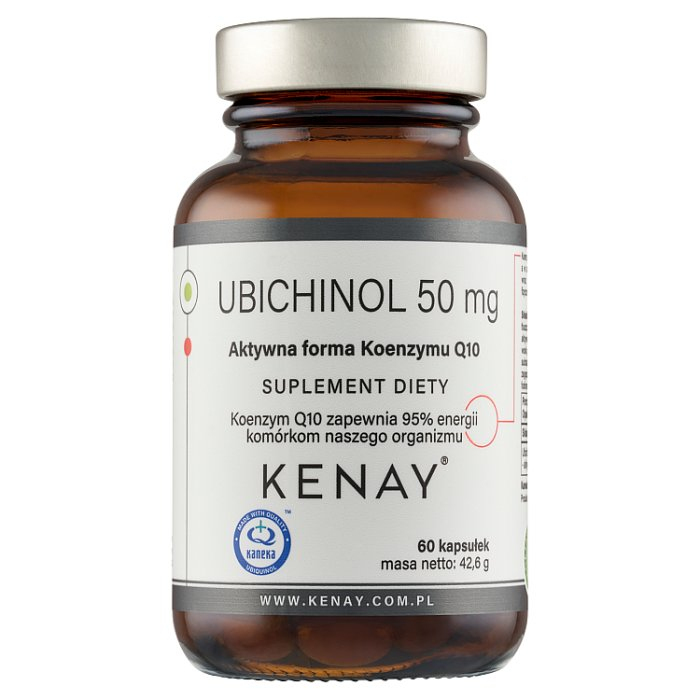 KENAY Ubichinol Koenzym Q10 50 mg 60 kapsułek