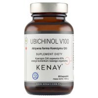 Ubichinol V100 aktywna forma koenzymu Q-10 kapsułki, 60 szt.