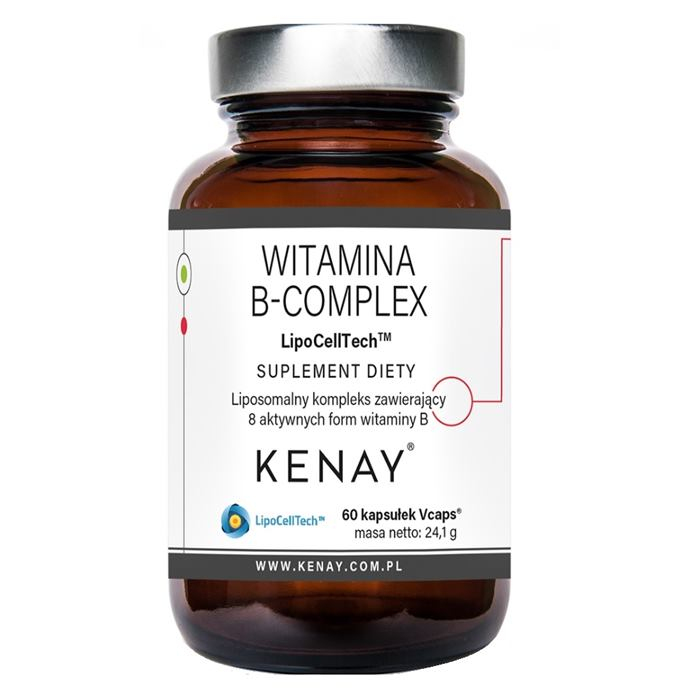 Kenay Witamina B-Complex kapsułki, 60 szt.
