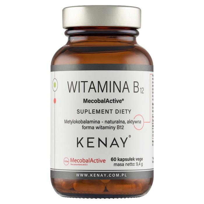 KENAY Witamina B12 Mecobal Active 60 kapsułek