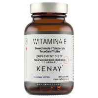 KENAY Witamina E Tokotrienole i Tokoferole TocoGaia™ Ultra 60 kapsułek