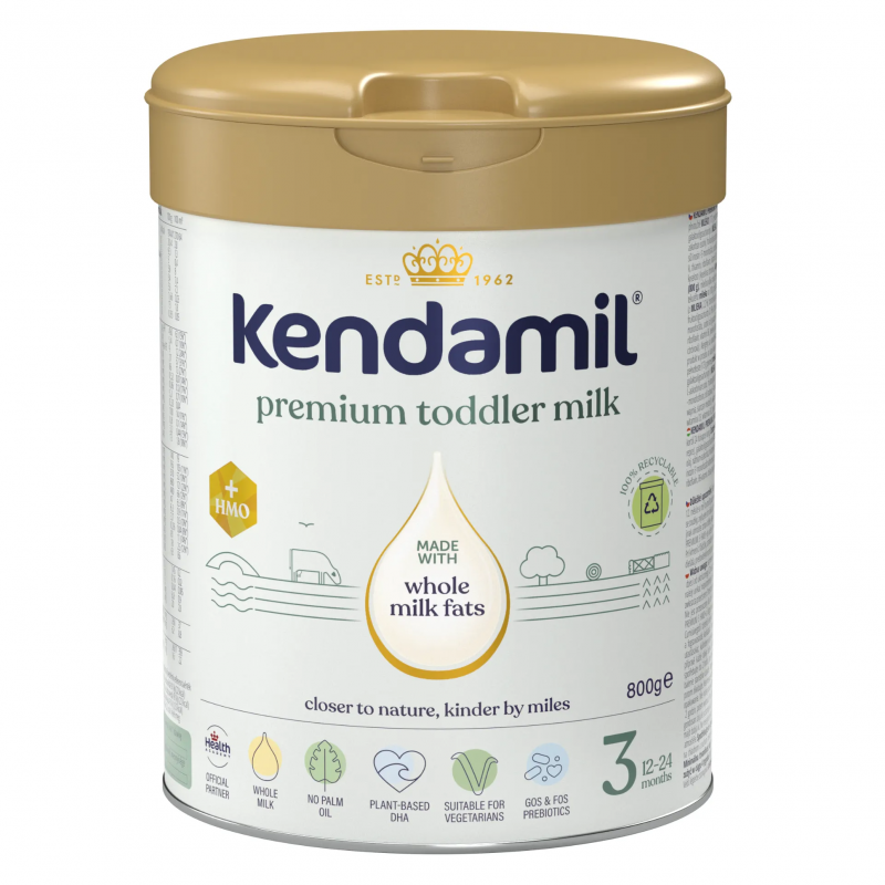 Kendamil Premium 3 HMO+ mleko następne po 12. miesiącu, 800 g