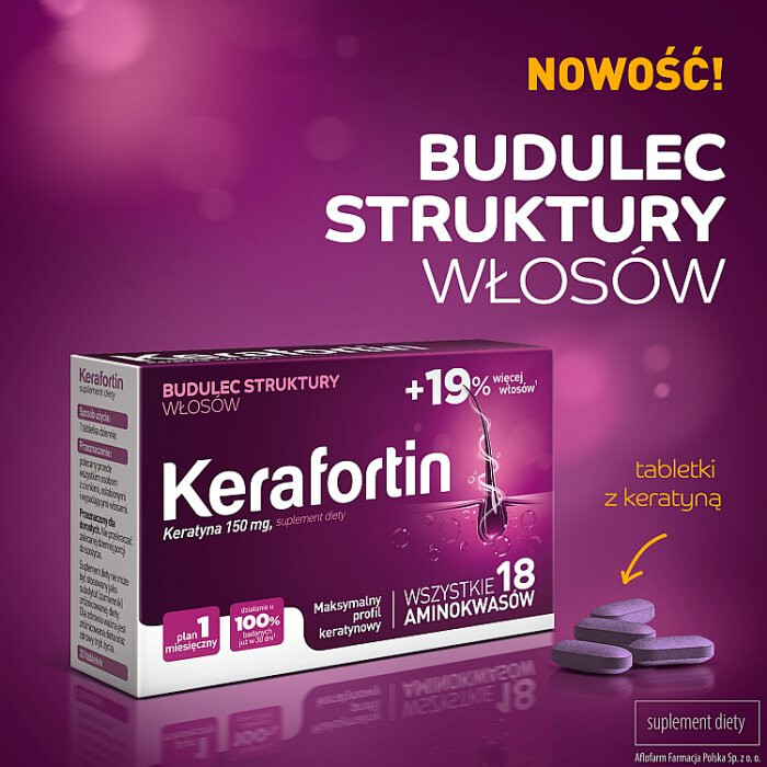 Kerafortin tabletki, 30 szt.