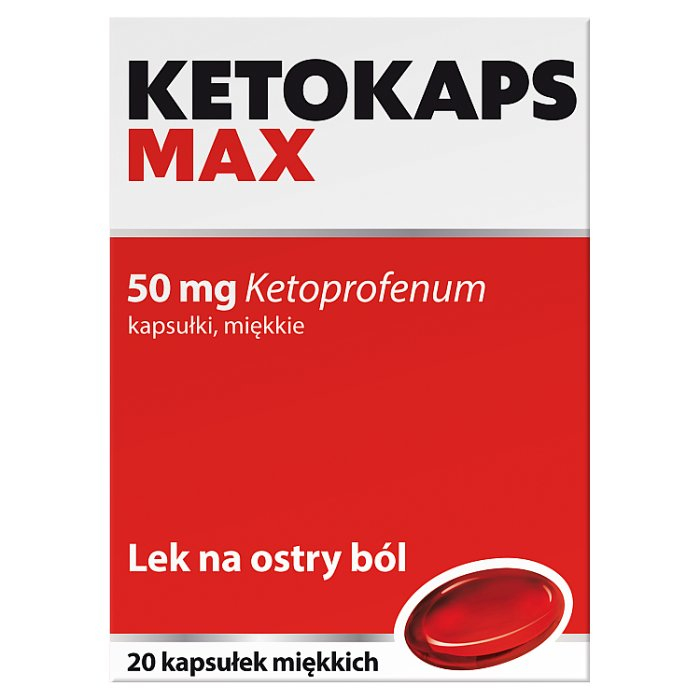 Ketokaps Max 20 kapsułek